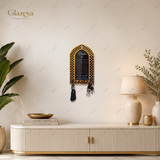 Black Mihrab Dua Keyholder
