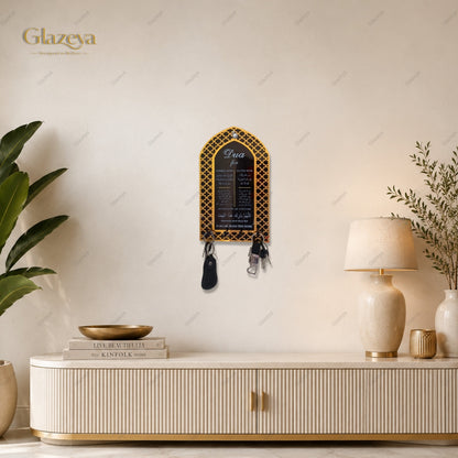 Black Mihrab Dua Keyholder